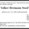 Stoof Hermann 1940-2010 Todesanzeige